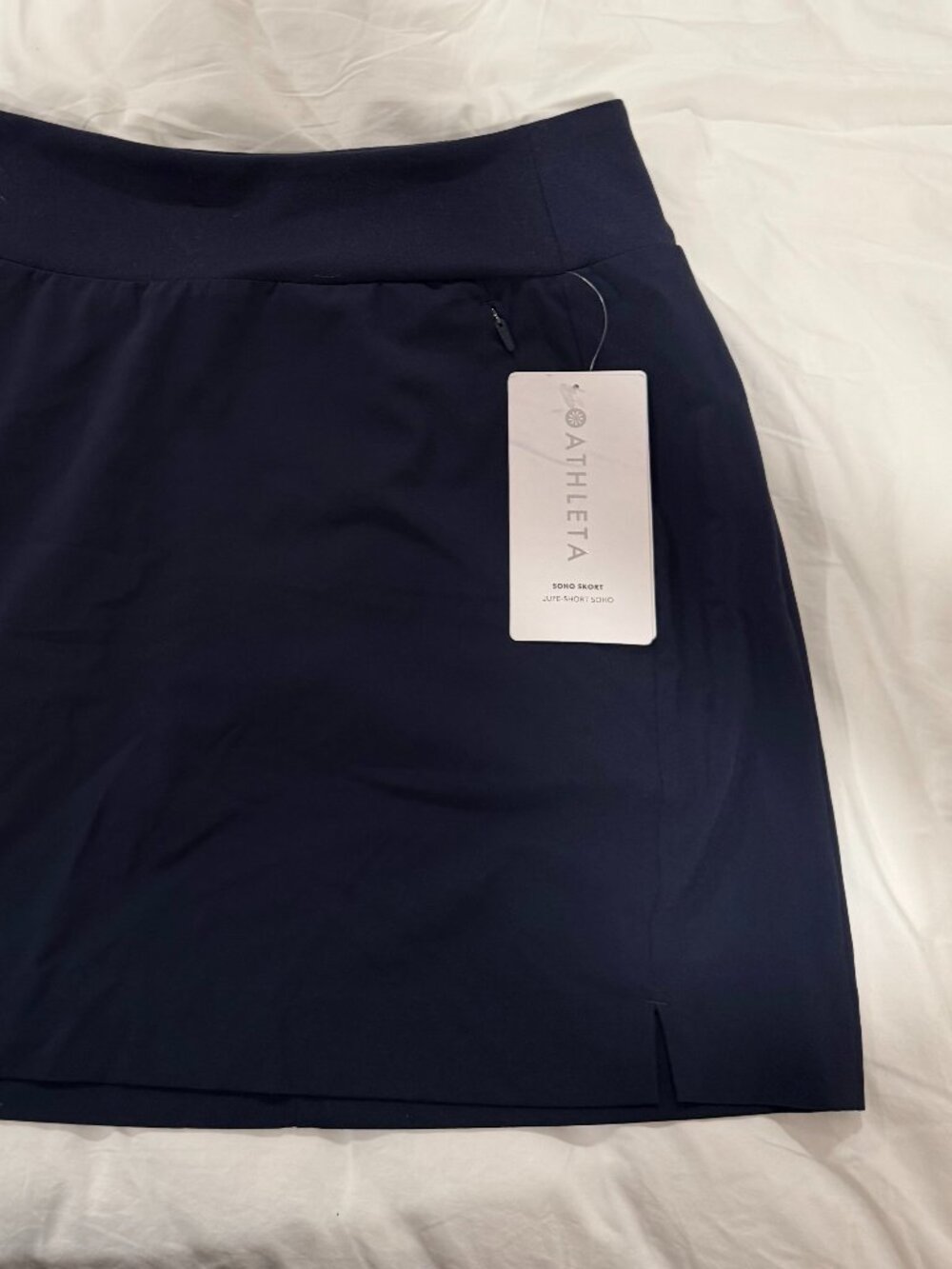 NWT Navy Athleta Soho Skort Size 2